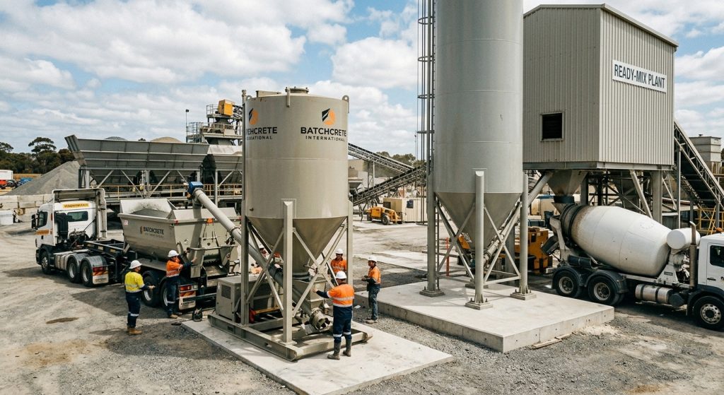 professional photograph of an active construction site in Australia